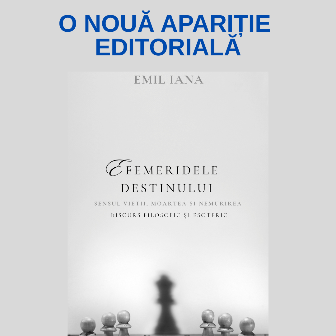 O NOUA APARITIE EDITORIALA (1)